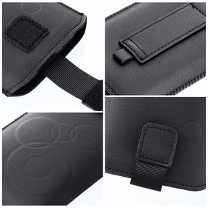 Slip-in phone case sleeve for Samsung A51/A31/M21/A22 4G/ Xiaomi Mi 11 LITE 5G/ Oppo Reno5 5G Deko black