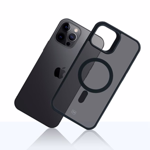 3mk Smoke MagCase Apple iPhone 12 Pro Max:lle - Musta