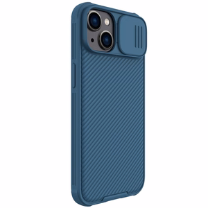 Nillkin CamShield Pro magneettikotelo iPhone 14 Plus suojakotelo kameran suojus sininen (MagSafe)