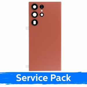 Takakansi, yhteensopiva Samsung S918 S23 Ultra / punainen / (Service Pack)