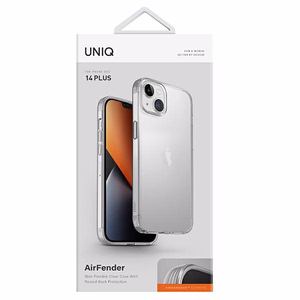 Uniq Air Fender kotelo iPhone 14 Plus - läpinäkyvä