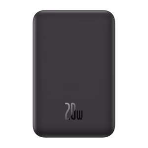 Magneettinen mini-varavirtalahde Baseus 5000 mAh, USB-C 20W (musta)