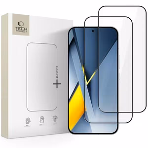 Tech-Protect Glass Fit+ 2 kpl Xiaomi Poco F8 Pro Ultralle - Musta