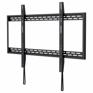 Manhattan kiinteä seinäkiinnike TV:lle ja näytöille, 60"–100", VESA 200x200–900x600 mm, maks. 50 kg, musta