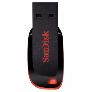 SanDisk 64GB USB 2.0 Cruzer Blade -muistitikku