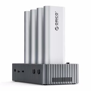 Orico IT48N-C 4-Disk Docking Station with M.2 NVME Clone Function - Gray