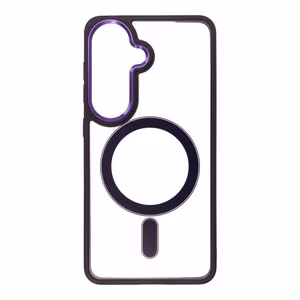 Suojakuori Samsung S26:lle Color Edge Mag Cover yhteensopiva MagSafe violetti