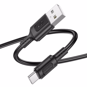 Borofone kaapeli BX111 Feliz (m) - USB - Type C - 3A 1 metri musta