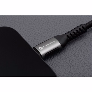 Kaapeli USB C - Lightning Forcell F-Energy PD 3A 27W Cafule 2 m C259 musta