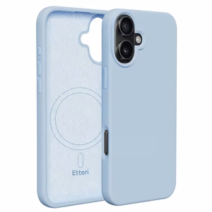 Etteri Silikoninen Mag suojakuori iPhone 16 6,1:lle vaaleansininen