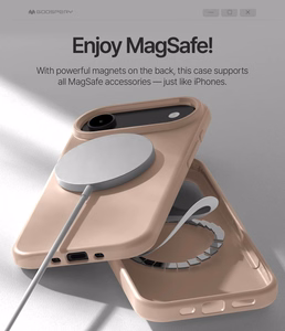 Case Mercury Pure Magsafe Silicon Case Apple iPhone Air pink sand