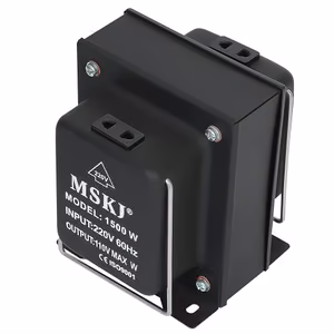 Jännitemuuntaja 110 VAC-220 VAC / 220 VAC-110 VAC, 1500 VA