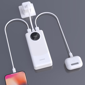 Dudao K12Pro Power Bank 22.5W PD 20000mAh USB-A, USB-C - White