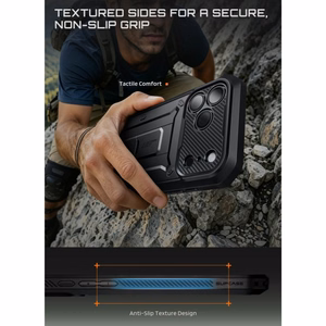 Supcase Unicorn Beetle Pro -suojakuori iPhone 18 Pro Max / 17 Pro Max – musta