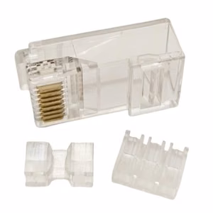 RJ45-modulaarinen pistoke UTP CAT6A:lle, 100 kpl