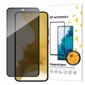 Wozinsky Privacy Glass Samsung Galaxy S23+ Karkaistu lasi Anti Spy -yksityisyyssuodattimella