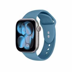 Crong Liquid strap for Apple Watch 44 / 45 / 46 / 49 mm, navy blue