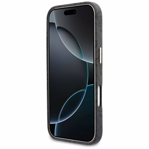 GUESS suojakuori iPhone 17 Pro:lle MagSafe-yhteensopiva GUHMP17L5P4FWMSK (PU FW 4G Script) musta