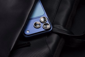 Kameran lasi iPhone 12 / 12 Mini:lle Forcell Premium hopeinen