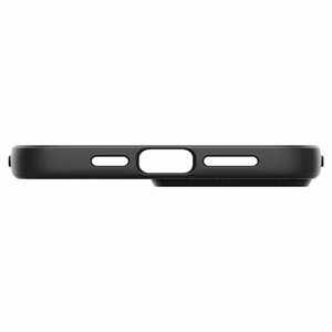 Spigen Liquid Air suojakuori laitteelle iPhone 13 Pro, mattamusta