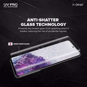 UV PRO Karkaistu lasi X-ONE - Samsung Galaxy S20 Ultra:lle (suojakuorelle sopiva)