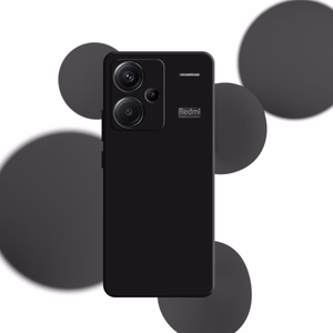 3mk silikonikuori Xiaomi Redmi Note 13 Pro+ - musta