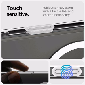 Spigen Ultra Hybrid T Mag MagSafe Suojakuori iPhone 16 Pro Max:lle - valkoinen
