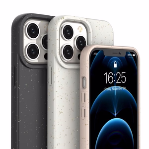 Eco Case kotelo iPhone 14 Plus silikoni hajoava suojus violetti