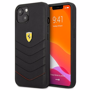Ferrari FEHCP13SRQUK iPhone 13 mini 5.4" musta/musta kovakotelo Off Track tikattu