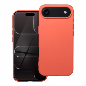 Silikoninen suojakuori iPhone 17 AIR:lle persikka