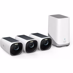 Eufy eufyCam 3 T88723W1 – 3+1 turvakamerapaketti, IP67, HDD/SSD-tallennus