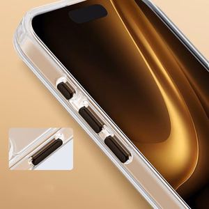 Clear Thin Mag Suojakuori iPhone 17 Air 6,6 musta