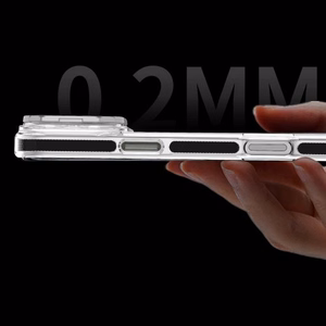 Suojakuori Samsung S26:lle Lens Mag Cover MagSafe-yhteensopiva musta