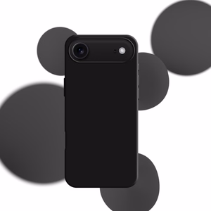 3mk Silikoninen Suojakuori iPhone 17 Air:lle - musta