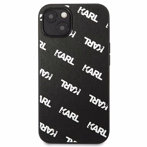 Karl Lagerfeld Allover kotelo iPhone 13 mini - musta