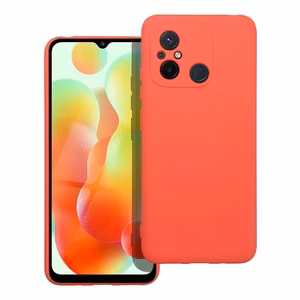 Silikoninen Suojakuori Xiaomi Redmi 12C:lle persikka