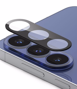 Ringke Camera Full Cover -karkaistut kameran suojalasit laitteelle Samsung Galaxy S26 FE, 2 kpl – mustat