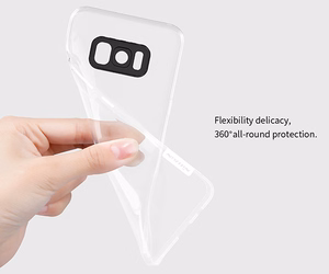 Nillkin Nature TPU Suojakuori Samsung Galaxy S8 Plus:lle - läpinäkyvä