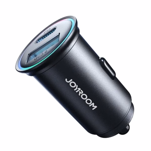 Car charger Joyroom JR-CCN04 USB-C/USB-A 60W black