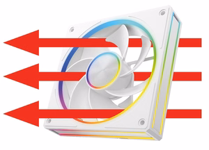 MODECOM VOLCANO LOOP 120 ARGB Reverse Fan White