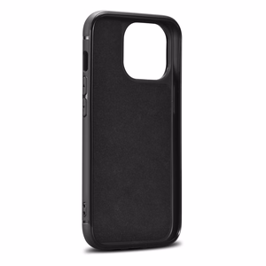 iCarer Nahka öljy vaha tapauksessa iPhone 14 Pro Max nahkakotelo sininen (WMI14220720-BU)