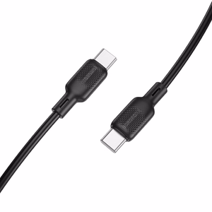 USB-kaapeli Borofone BX113 60W USB-C - USB-C 2.0m musta
