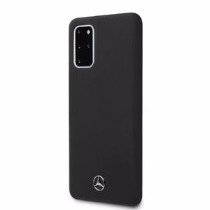Mercedes Silicone Line Silikoninen Suojakuori Samsung Galaxy S20+:lle musta