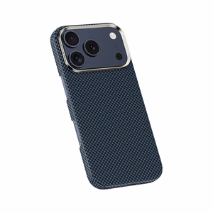 Benks Magneettinen Armor Tint Kevlar 1000D (A070) iPhone 17 Pro Max:lle sininen