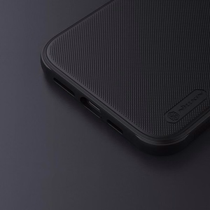 Nillkin Super Frosted Shield Pro suojakuori laitteelle Apple iPhone 12 Pro Max, punainen