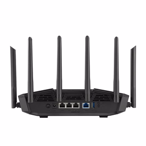 Asus TUF Gaming BE9400 langaton reititin, Wi-Fi 7 (802.11be), 9400 Mbit/s, Ethernet WAN RJ-45, Ethernet LAN, 4x LAN-porttia, USB-portti