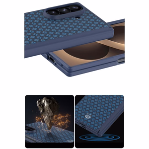 Benks Magnetic Armor Grid Pro Grand Combo Case (C.K.FL.SA.BE.C051) do Samsung Galaxy Z Fold 8 Ultra blue