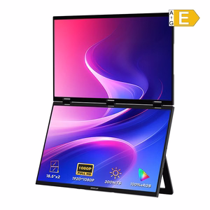 ZEUSLAP Z18W kaksois-18" kannettava näyttö