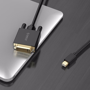 Orico XD-MDTD Mini DisplayPort–DVI, Full HD 60 Hz-kaapeli, 3 m – musta