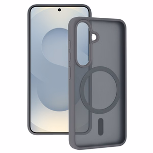 Tel Protect Aura Matte Magsafe suojakuori Samsung Galaxy S25/S24, harmaa